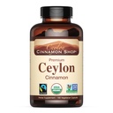 Ceylon Cinnamon Shop Biologische Ceylon Cinnamon (100% Certified) Supplement, 180 Capsules, 3 maanden Levering