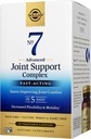 Solgar No. 7 Advanced Joint Support Complex - 90 Plantaardige Capsules, Verpakking van 3 - Fast-Active Formula - Non-GMO, Glutenvrij, Zuivelvrij - 270 Totaal porties