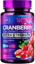 Cranberry Supplement 25.000mg Formule + Vitamine C 