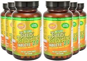 Youngevity Beyond Tangy Tangerine 2.0 Multi-Vitamine & Mineral Complex - Made with Natural & Whole Foods 