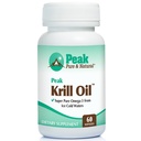 Peak Pure & Natural, Peak Krill Oil Supplement - Better Than Fish Oil for Joint and Heart Health - Krill Oil Brain Supplement - EPA, DHA, and Astaxanthin - 60 softgels