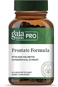 Gaia Kruiden Pro Prostaat Formule - Supplement Ondersteunt Prostaat Gezondheid* - Antioxidant Ondersteuning met Green Tea White Salie Granaatappel & Stinging Nettle Root - 60 Liquid Phyto-Caps (30 Servers)