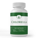 Pure originele ingrediënten Chlorella, (100 capsules) Altijd zuiver, Geen additieven of fillers, Lab geverifieerd