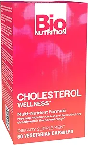 Bio Nutrition Chholesterol Wellness 60 Vegetarische Capsules 