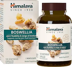 Himalaya Boswellia, gezamenlijke ondersteuning voor mobiliteit en flexibiliteit, bevordert weefselbehoud, 250 mg, 120 capsules
