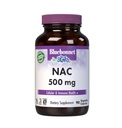 Bluebonnet NAC Supplement N-Acetyl-L-Cysteine 500 mg - Antioxidant Cellular Health & Immuun Support - Free-Form Amino Acid for Women & Men - Non-GMO, Kosher, Glutenvrije - 90 plantaardige capsules