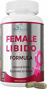 Vrouwelijke Libido Formule, Geavanceerde Virility Supplement voor vrouwen met Epimedium Geile Geit Weed, Maca, Tribulus, Ginseng voor wens, Energie, Niet-GMO, 60 Capsules