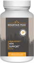 Mountain Peak Nutritionals HDN Support - Organ Supplement - Helpt bij het handhaven van gezonde bloeddruk en hart- en vaatstelsel - w/Rauwolfia & Magnesium - Hypoallergeen Dieetsupplement (180 Capsules)