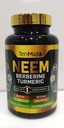 Neem Leaf Supplement - 8in1 Formula - Combineer met Berberine, Kurkuma, Holy Basil, Amla, Artichoke, Milk Thistle en Black Pepper - Immune Support - 120 Capsules voor 4 maanden Supply