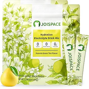 JOISPACE Electrolyte Drink Mix met Thee Polyfenolen Snelle Hydratatie & Elektrolyten Boost 