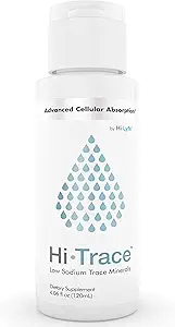 Hi-Trace Mineral Drops Gemaakt met 72 Essentiële Mineralen Ondersteunt gezonde huid, haren en nagels Ondersteunt vitamine en voedende absorptie door Hi-Lyte 120 Servers