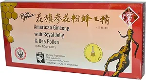 Prins van de Vrede Amerikaanse Ginseng Met Royal Jelly en Bee Pollen 100cc Graaf (10x 10cc)