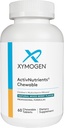 XYMOGEN Kinderen ActivNutriënten Kauwbaar - Gemengde Berry Multivitamine voor kinderen - Multi Vitamine Multiminerale voor Wellness + Immuun Ondersteuning - Gecheleerde Mineralen + B Vitaminen met Folaat (60 tabletten)