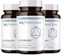 GlucoBerry Maqui Berry Extract met chroom Picolinaat voor de gezondheid van het bloed Ondersteuning - met Biotine en Gymnema Sylvestre - Doctor Geformuleerd - 30 Capsules, 3 Pack