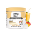 Wonderbelly Bloat + Gas Relief, Extra Sterkte Kauwtabletten, met 125 mg Simethicon, Geen Talk of Dye, Mango Smoothie, 42 Tellen