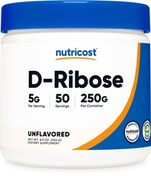 Nutricost D-Ribose Powder (250 Grams)