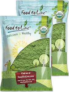 Biologische SuperGreens Powder Blend, 12 Pounds  Niet-GMO, Pure, Vegan, Bulk. Rijk aan antioxidanten, Chlorofyl. Geweldig voor sapjes, smoothies, bakken
