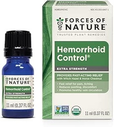De krachten van de natuur aambei behandeling, extra sterkte 0,37 Fl Oz, biologische Homeopathische Geneeskunde & essentiële oliën, aambeien verlichting voor pijn, jeuk, zwelling, vermoeidheid & ongemak
