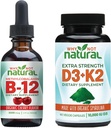 Waarom Niet Natuurlijke Energie, Immuniteit, Mood en Bot Gezondheid B12 + Vegan D3/K2
