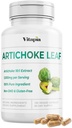 Vitapia Organic Artichoke Leaf Extract voor gezonde spijsvertering, levergezondheid en functies, antioxidant ondersteuning - 10:1 Ratio & 180 Veggie Capsules - Non-GMO, Glutenvrij, Veganistisch-Vriendelijk