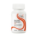 Op zoek naar Health Iron with Cofactors, as Ferrochel Ferrous Bisglycinaat, Vitamine A en C Cofactors, Digestive Enzymes for Optimal Iron Absorptie, Vegan and Vegetarian (90 Capsules)