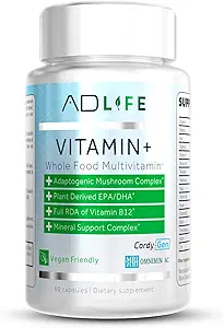 Project AD Vitamine+ Multimineral Multivitamine Supplement Complete Antioxidant, Energie & Immuun Ondersteuning. (60 Servers)