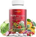 1e Hulp Fruit-Veggies Voeding-Supplement Home-Essential Dieet-Capsules - 180Count Whole Food Fruit en Plantaardige Vitaminen Gemengde Dieetsupplementen voor Unisex
