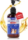 Wellix Omega 3 Fish Oil for Dogs, Better Than Salmon Oil for Dogs, Dog Fish Oil Supplement, Pet Skin and Coat Supplement, Promotes Heart, Joint & Immune Health, EPA & DHA
