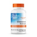 Dokter's beste kaneelextract met CinSulin, ondersteunt Glycemische Balance & Metabole respons al binnen normale bereik, Non-GMO, Glutenvrij, Sojavrij, Vegan 120 Veggie Caps