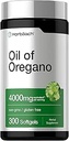 Horbäach Oregano Olie . . . . . . 300 Softgel Capsules . . Natuurlijk Occurring Carvacrol Pillen . . . Non-GMO en Glutenvrij Extract Supplement
