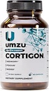 UMZU Cortigon Cortisol Support Supplement, 30 Day Supply, natuurlijke formule met Ginkgo Biloba, Fosfatidylserine, vitamine B12 & B6 