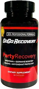 Partij Herstel, 5-HTP 250mg, Serotonine Booster, Dopamine Booster, Herbal, Snellere Herstel, Festival, Rave