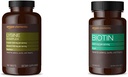 Elementen Lysine Complex met vitamine C (1500 mg L-Lysine met 100 mg vitamine C per portie - 3 tabletten), Ondersteunt Immune Health, Vegetarisch, 195 Telling (Verpakking kan variëren) en Elementen Vegan Biotin 5000 mcg - Haar, Huid, Nagels, 130 Capsules (4 maanden voorraad) (Verpakking kan variëren)