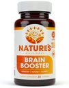 Natures Wellness Brain Booster Natural Cognitive Enhancer for Increased Focus, Memory and Mental Clarity 