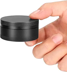 Draagbare Pill Case Pill Box Dagelijks - Waterdichte Single Metal Pill Organisator voor Pocket Portemonnee, Aluminium Legering Rond Dagelijkse Medicine Container om Vitaminen te houden, Visolie Medium Size