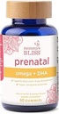 Mama's Gelukzaligheid Prenatale Vitamine met Omega & DHA: Ondersteunt Baby's Hersenen & Oog Ontwikkeling met Vitamine C, Omega 3, 6, 9, & DHA, Vegan, Gluten Vrij, Niet GGM, 60 Gummies (20 Servers)