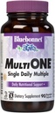 Bluebonnet Nutrition Multi One (met ijzer) Plantaardige Capsules, Compleet Compleet Spectrum Multiple Vitamine Supplement, B Vitaminen, Glutenvrij, Melkvrij, Kosjer, 90 Plantaardige Capsules, 3 maanden Levering