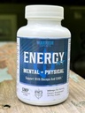 Warrior Nootropics Energy Supplements for Mental Alertness and Physical Energy Support Mental Clarity, Brain & Cognitive Function met vitamine B, DMAE Bacopa en GABA - 60 capsules