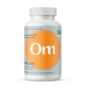 OM MUSHROOM SUPERFOOD Relax Mushroom Capsules, 90 Tellen, 30 Dagen, Reishi Paddenstoelen, Ashwagandha, GABA, L-Theanine, Magnesium, Adaptogenen voor Stress Ondersteuning (Voorheen Gently Zen, Verpakking mei Vary)
