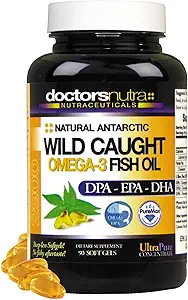 Natural Wild Caught Omega 3 DPA-EPA-DHA Visolie - 90 Softgel