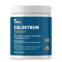 Dr. Tobias Colostrum Powder, Premium Bovine Colostrum Supplement for Immune Support, Gut Health & Muscle Recovery, 3g Per Serving, Minimum 30% IgG, Unflavored, 8 oz, 76 Servers