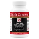 Health Concerns Coptis Purge Fire Formula – Skin, Throat, Sinus & Immune Support Supplement – Herbal Cleanse with Isatis, Skullcap, Licorice – Traditional Chinese Medicine – 90 Capsules