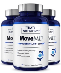 1MD Nutrition MoveMD - Joint Health Supplement - Doctor Geformuleerd met Collageen, Astaxanthine, en nog veel meer