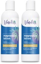 Life-flo Magnesium Lotion, Vanille geur - Relief and Relaxation with Magnesium Chloride from The Zechstein Seabed - dermatoloog Getest, Hypoallergeen, 60-dagen garantie, Niet getest op dieren, 8oz