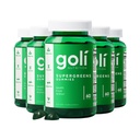 Goli SuperGreen Vitamine Gummy - 300 Telling - Essentiële Vitaminen en Mineralen - Plant-Based, Vegan, Glutenvrije & Gelatine Vrij - Gezondheid van binnen, Verpakking van 5