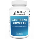 Dr. Berg Electrolyte Capsules - Electrolyte Supplementen voor het ondersteunen van energie, duurzaamheid en hydratatie - Suikervrij, Geen Maltodextrine, Keto Friendly - 160 Caps