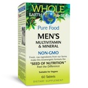 Natuurlijke Factoren, Mannen Multivitamine & Mineral, 1 Serving Bevat Voeding equivalent aan 1⁄2 lb Veggies, 60 tabletten