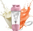 Hurricup 22 Oz Protein Shaker Fles voor eiwitmixen, BPA Free Protein Shaker Cups voor eiwitshakes, Wei Powder Smoothie Cup voor preworkout Mixer Fles, Gym Accessoires voor vrouwen en mannen, Roze
