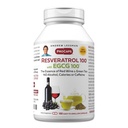 ANDREW LESSMAN Resveratrol-100 EGCG 100mg - 180 Capsules - Twee natuurlijk voorkomende antioxidanten, zonder alcohol of cafeïne.