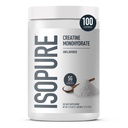 Isopure 100% Pure Creatine Monohydraat Poeder, Suikervrij, Ongearomatiseerd, 5g Creatine Monohydraat Per Serving, 1,1 Lbs, 100 Servers (Verpakking mei Vary)